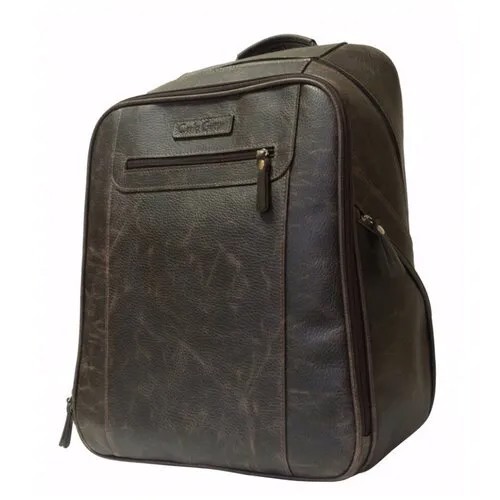 Мужской кожаный рюкзак Carlo Gattini Cossira brown 3048-04
