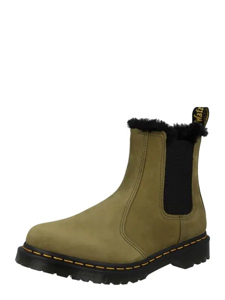 Ботинки Челси Dr. Martens 2976 Leonore, оливковое