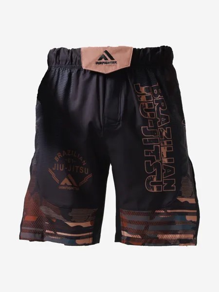 Шорты для единоборств IAMF Bars BJJ, Коричневый