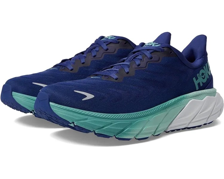 Кроссовки Hoka Women's Arahi 6, цвет Bellwether Blue/Ocean Mist