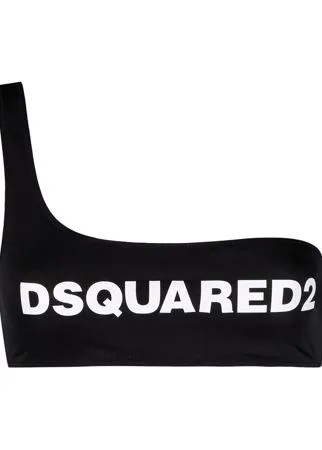 Dsquared2 лиф бикини с логотипом