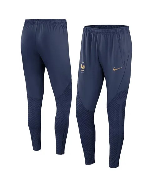 Мужские темно-синие спортивные штаны сборной франции strike performance Nike, синий