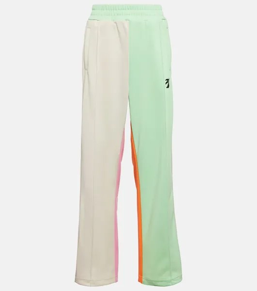 Спортивные брюки с цветными блоками и логотипом PALM ANGELS, разноцветный