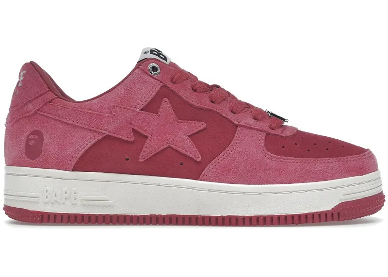 Кроссовки A Bathing Ape Bape Sta, розовый