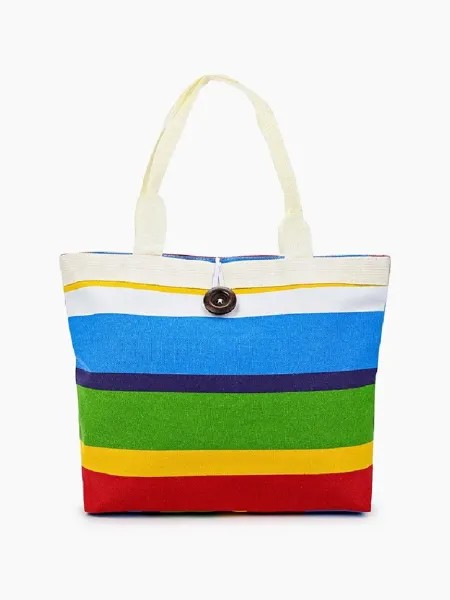 Пляжная сумка женская Rosedena BAG-46-LMC-G6686A зеленая