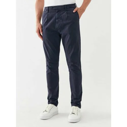 Брюки GUESS, размер 33/30 [JEANS], синий