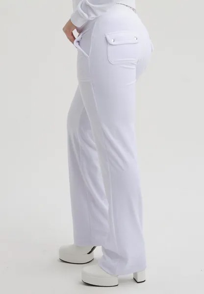 Спортивные брюки DEL RAY Juicy Couture, белый