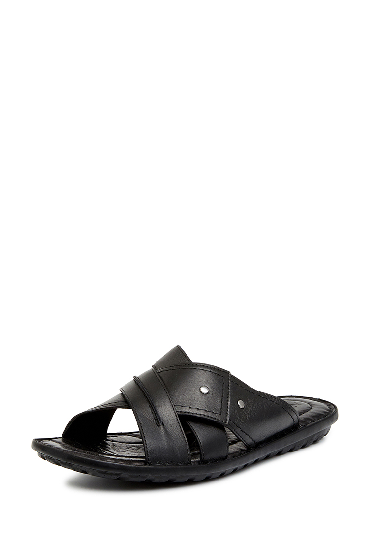 Шлепанцы мужские Alessio Nesca Comfort 710018079 черные 45 RU