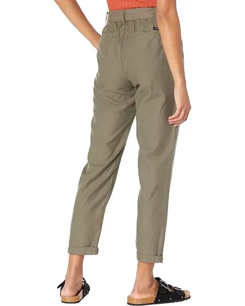 Брюки Sanctuary Helious Sash Pants, цвет Organic Green