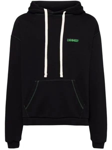 Charles Jeffrey Loverboy худи с вышитым логотипом, черный