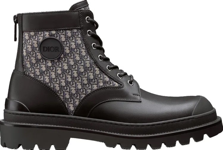 Ботинки Dior Explorer Ankle Boot Dior Oblique - Black, черный