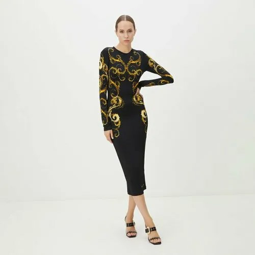 Платье Versace Jeans Couture, размер 40, черный
