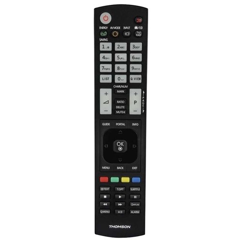 Универсальный пульт ДУ Thomson H-132674 (ROC1128LG) Black, для телевизоров LG