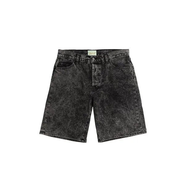 Джинсы Acid Wash Denim Short Aries, черный
