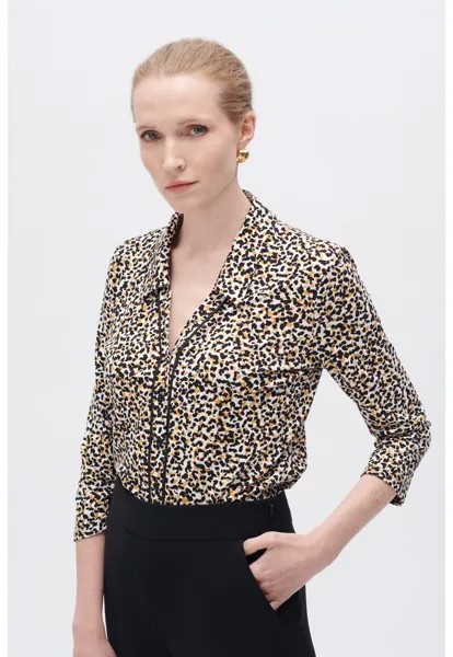 Блузка-рубашка CAROLL CAROLL; FRENCH BRAND; FASHION; ELEGANT; MODERN T-SHIRT TITO, цвет ecru