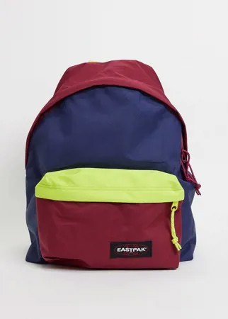 Разноцветный рюкзак в стиле колор-блок Eastpak Padded Pak'r-Многоцветный