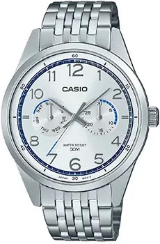 Японские наручные  мужские часы Casio MTP-E340D-7A. Коллекция Analog