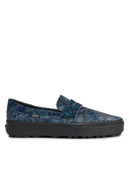Полуботинки Style 53 Vans, темно-синий