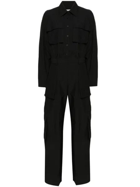 Alexander Wang комбинезон с карманами карго, черный