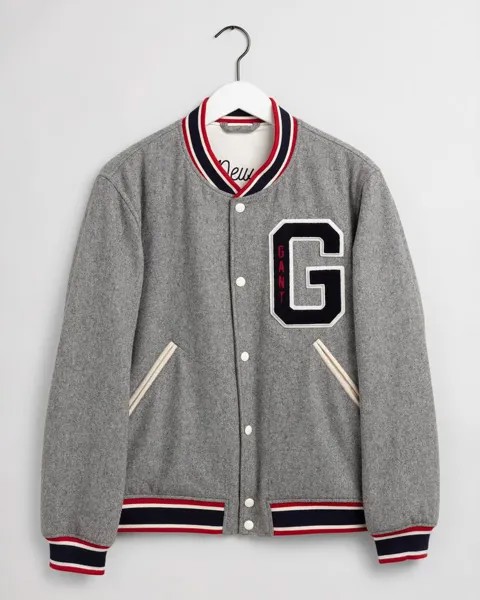 Мужская куртка бомбер Gant, серая
