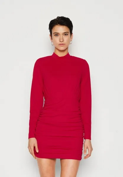 Платье из джерси Onlfox Highneck Dress ONLY, цвет lychee