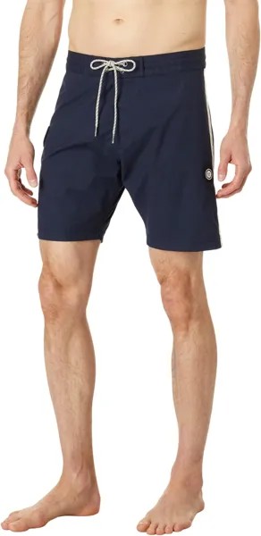 Шорты для плавания Trip Out 17,5 дюйма VISSLA, цвет Midnight