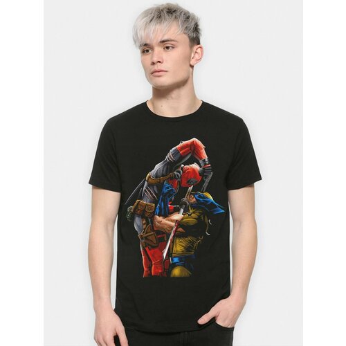 Футболка Design Heroes, размер S, черный