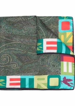 ETRO платок с принтом пейсли