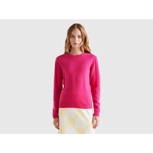 Джемпер UNITED COLORS OF BENETTON, размер M, розовый