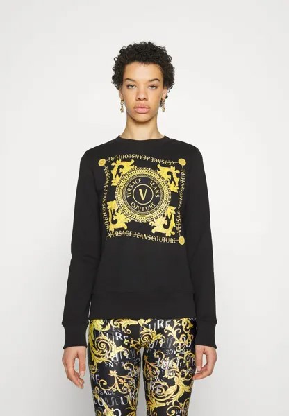 Толстовка Versace Jeans Couture, цвет black/gold