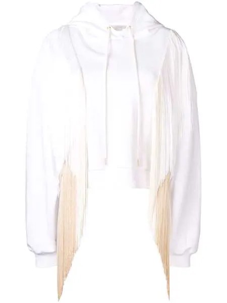 Stella McCartney худи с бахромой