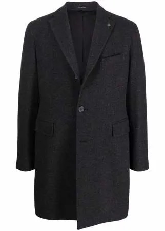 Tagliatore шерстяное однобортное пальто