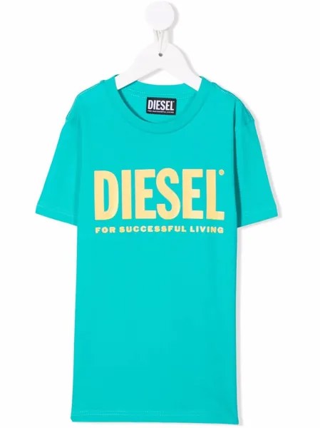 Diesel Kids футболка с логотипом