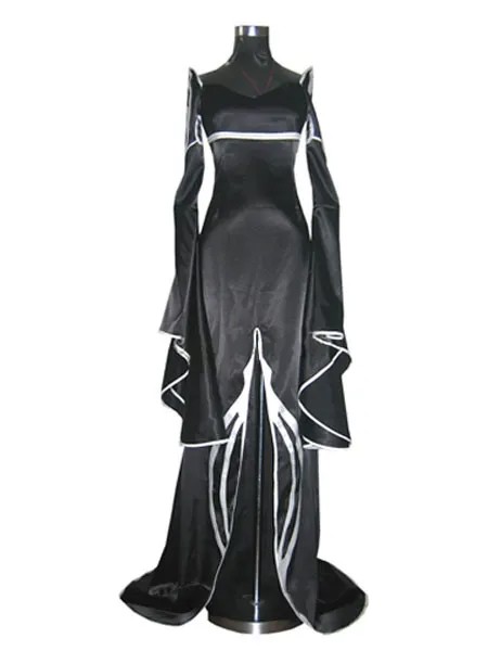 S-3XL по индивидуальному заказу аниме xxxHOLIC Косплей ичихара Юко мужчина женщина Хэллоуин готическое черное платье Косплей Костюм
