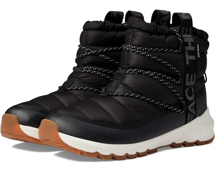 Ботинки The North Face ThermoBall Lace-Up Waterproof, цвет TNF Black/Gardenia White