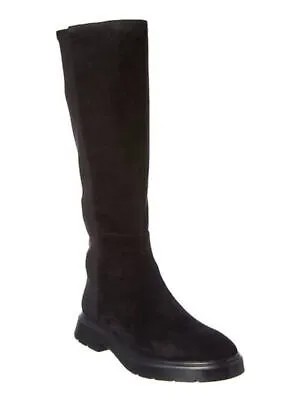 STUART WEITZMAN Женские черные сапоги Mckenzee на блочном каблуке с круглым носком 5 B
