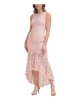 VINCE CAMUTO Женское розовое платье макси с глубоким вырезом без рукавов Вечернее платье русалки 16