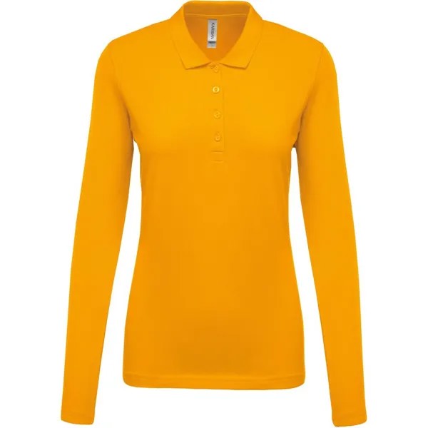 Поло Kariban Long-Sleeved, красный