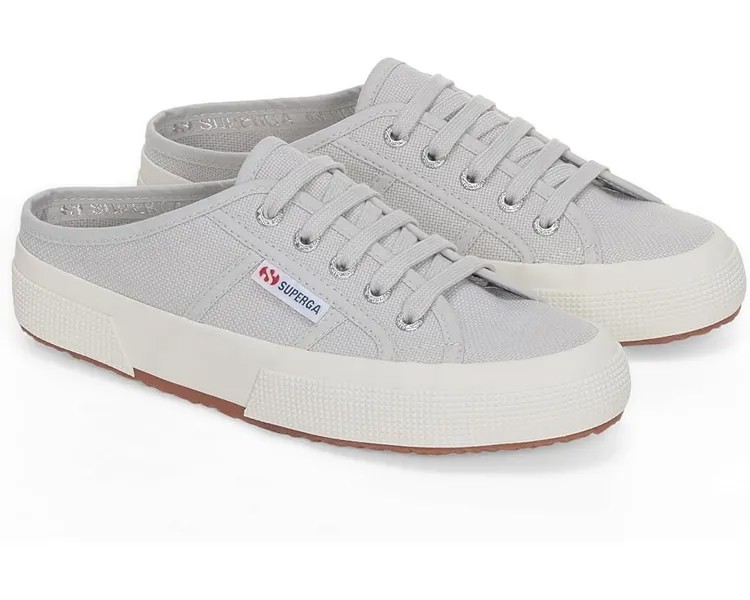 Кроссовки Superga 2402 Mule, цвет Grey Silver
