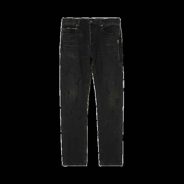 Брюки Undercover Denim 'Black', черный