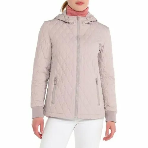 Куртка Maison David, размер XL, серо-розовый