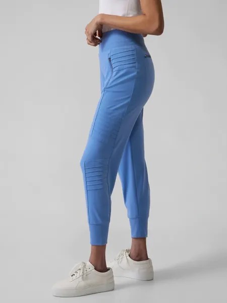 ATHLETA Venice Moto Jogger XL X-Large | Брюки Cottage Blue #985050 НОВИНКА