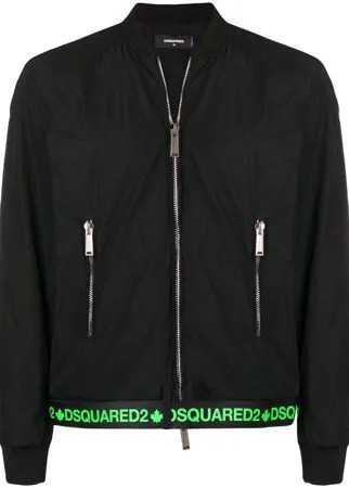 Dsquared2 куртка-бомбер на молнии