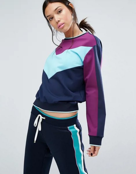 Свитшот колор блок Juicy Couture-Мульти