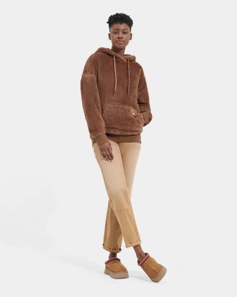 Толстовка Loyra Sherpa Hoodie UGG, коричневый