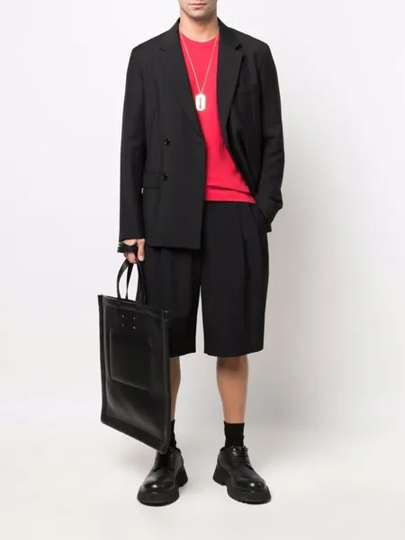 Comme Des Garçons Shirt футболка с логотипом, красный