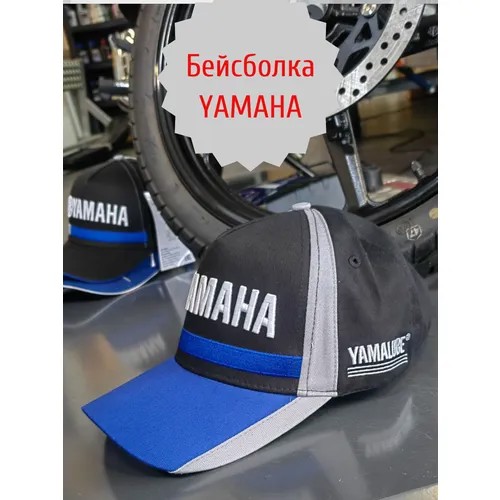 Бейсболка Yamaha, размер 56, белый, черный