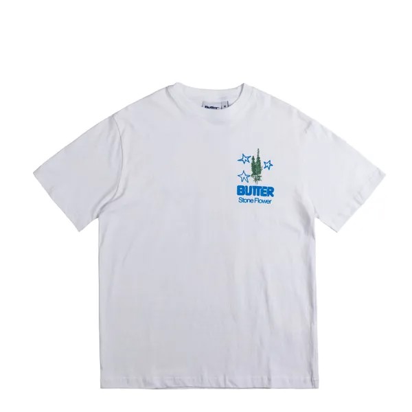 Футболка Stone Flower Tee Butter Goods, белый