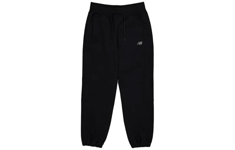Трикотажные спортивные штаны женские черные New Balance