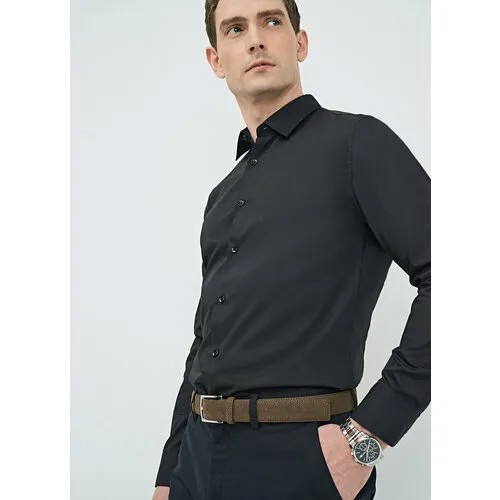 Рубашка O'STIN, размер 44-46, черный